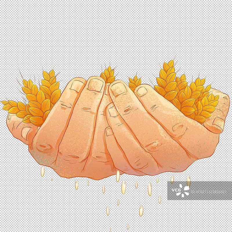 辛劳耕种的手图片素材