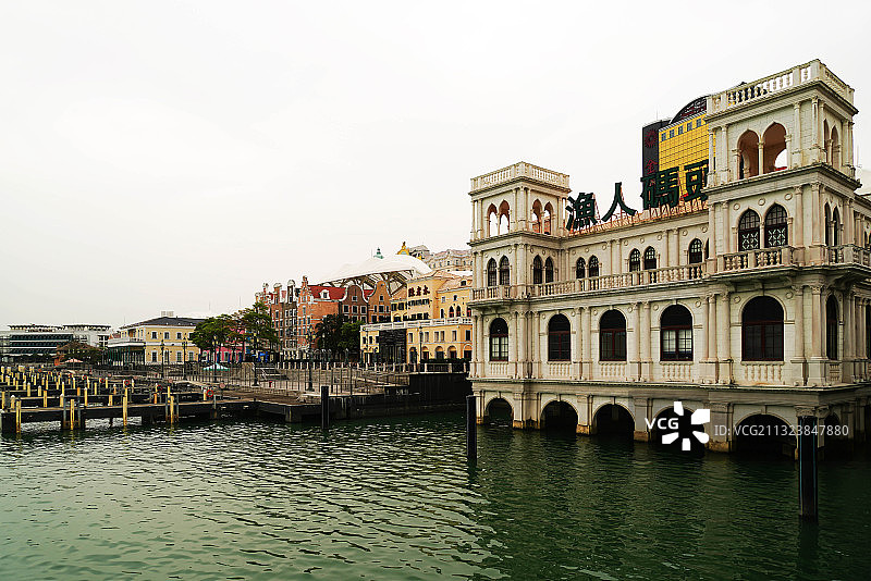 澳门 渔人码头图片素材