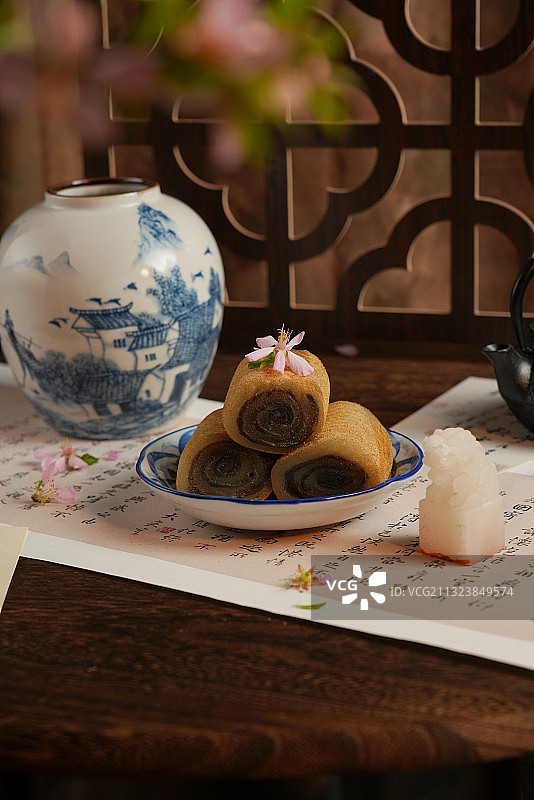 驴打滚图片素材