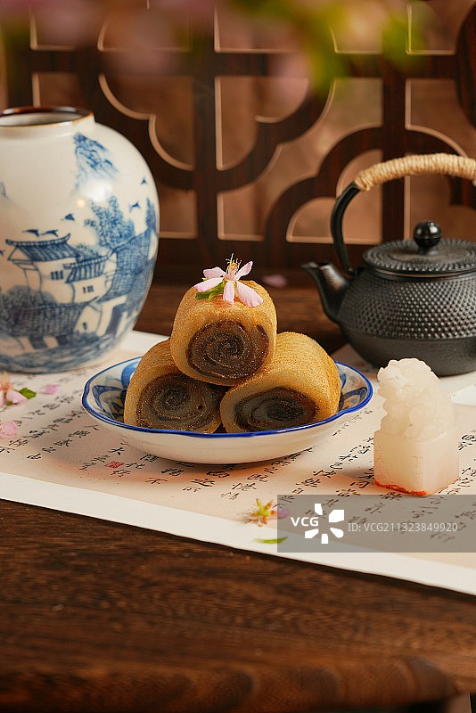 驴打滚图片素材