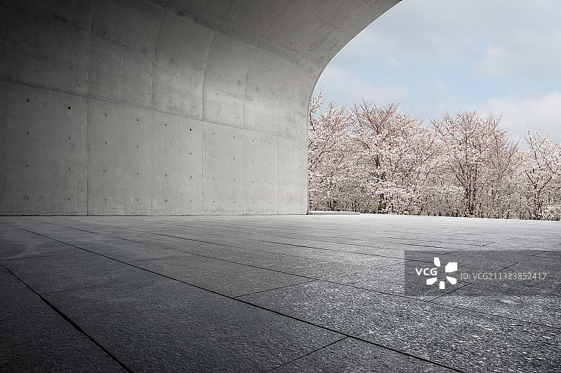 上海龙美术馆建筑风光图片素材
