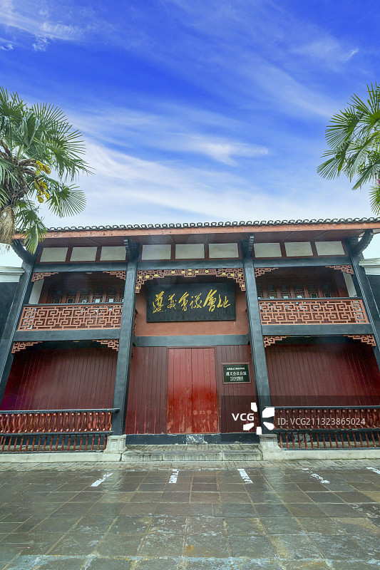 贵州省遵义会议会址大门图片素材