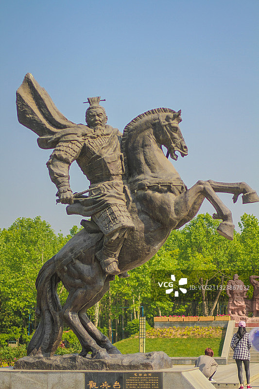 许昌古建筑 三国文化图片素材