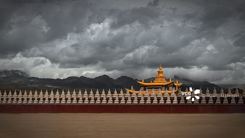 塔公寺图片素材