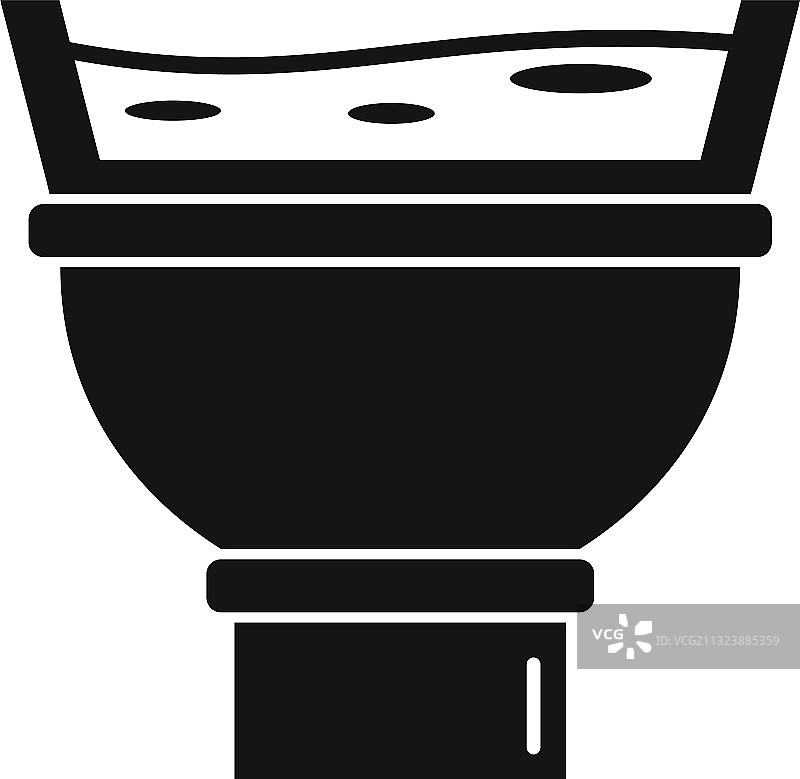 封面排水槽图标简约风格图片素材