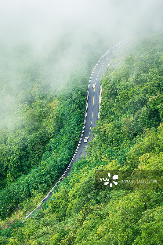 神农架-仙境之路图片素材