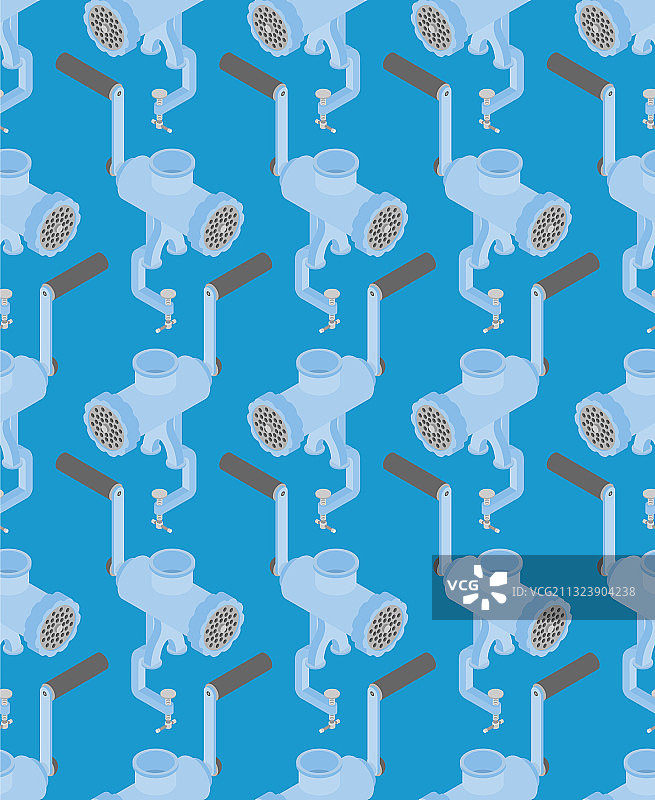 绞肉机图案无缝细碎机图片素材