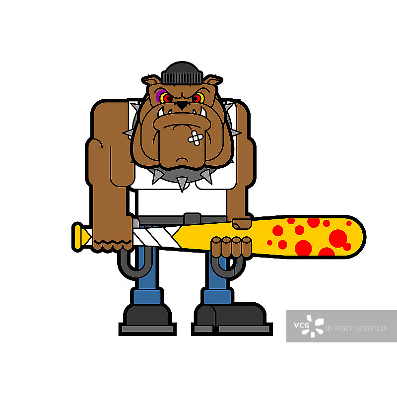 流氓狗恶霸斗牛犬图片素材