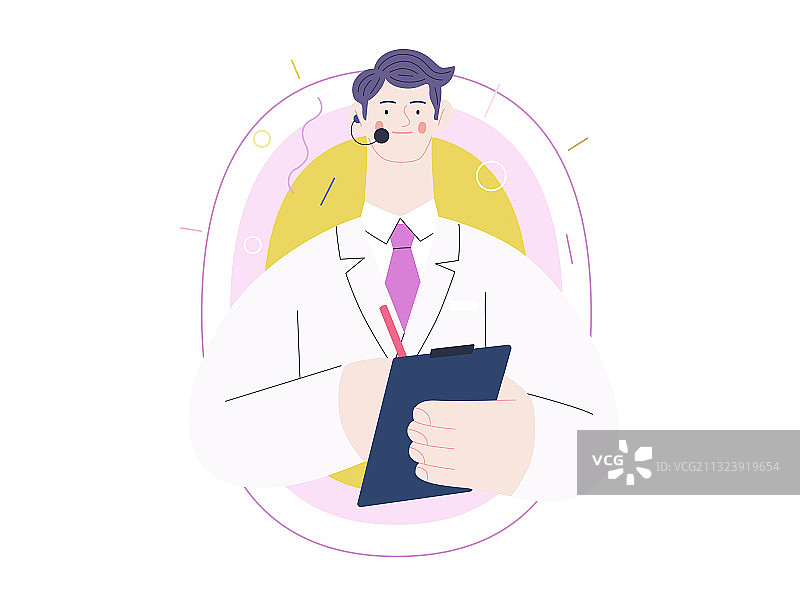 医疗保险模板-24/7全天候服务图片素材