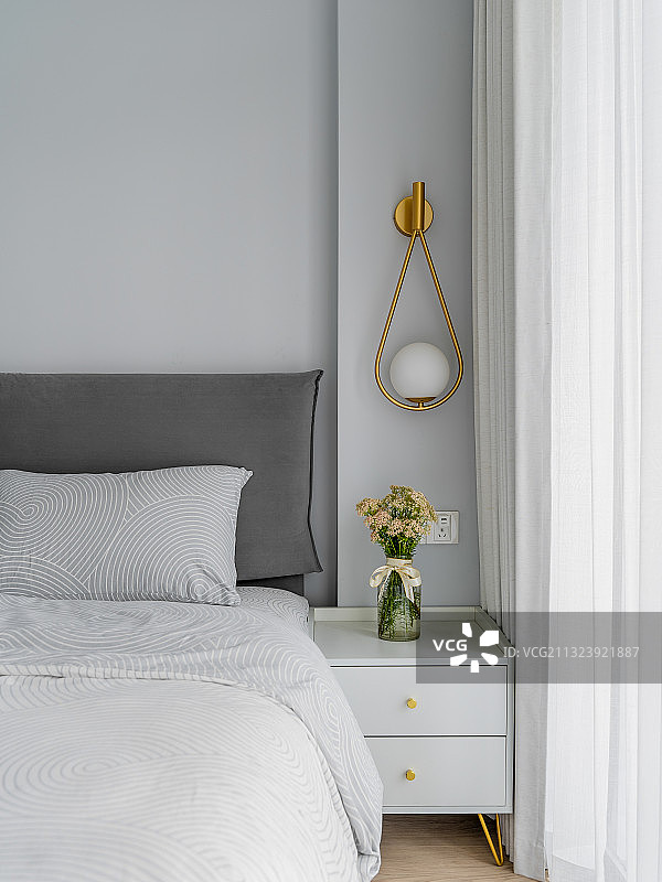 床头柜背景和阳台图片素材