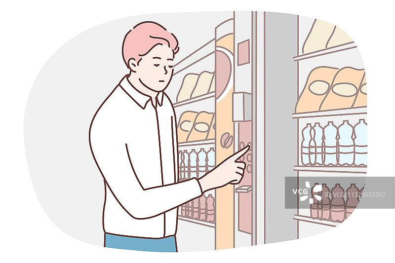 午餐消费主义：饥饿的选择与科技图片素材