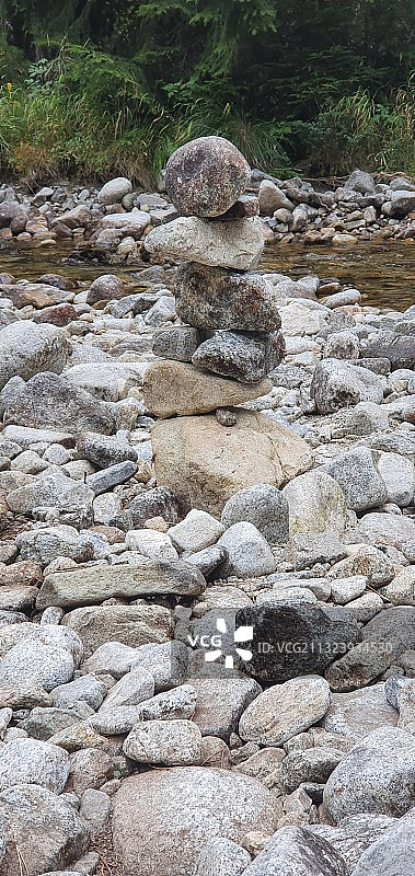 陆地上的岩石景观图片素材