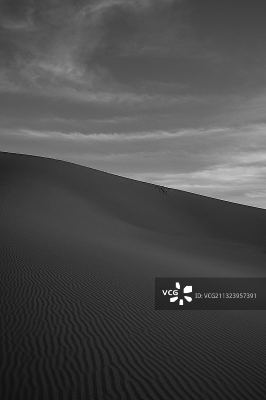 沙漠对天空的风景图片素材