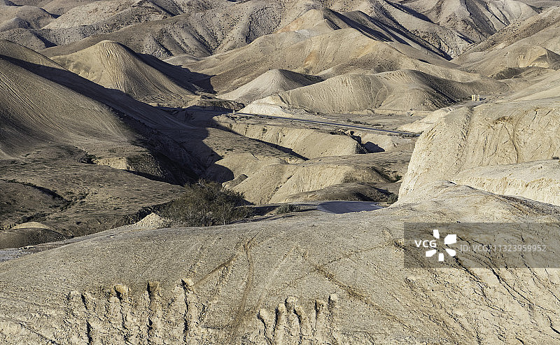 沙漠高角度景观图片素材