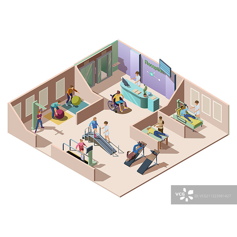 残疾人康复诊所图片素材