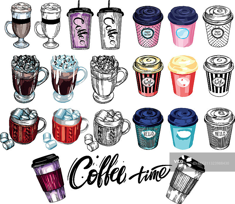 咖啡杯图片素材