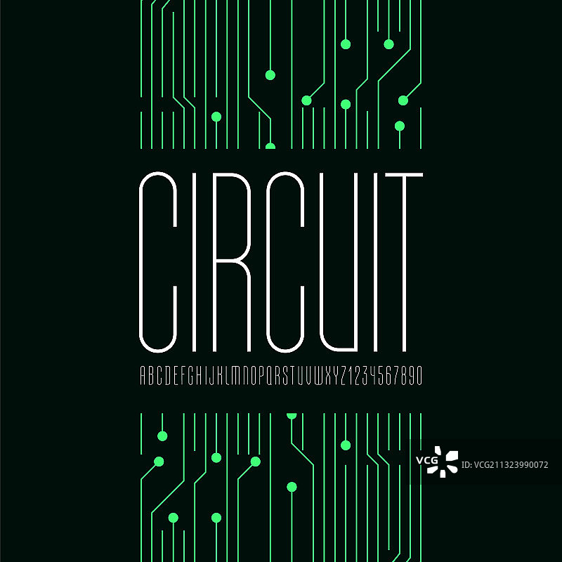 超细字体压缩高字母图片素材