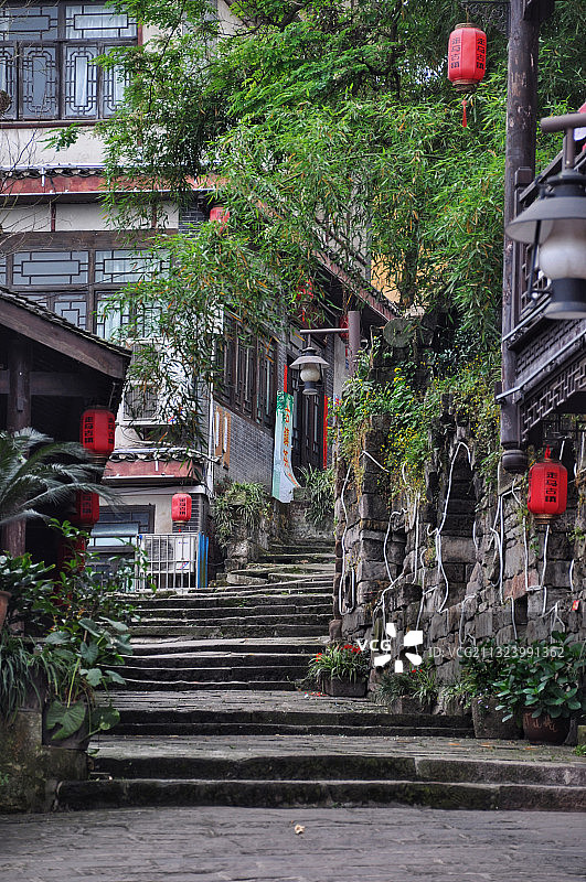 重庆九龙坡走马古镇图片素材