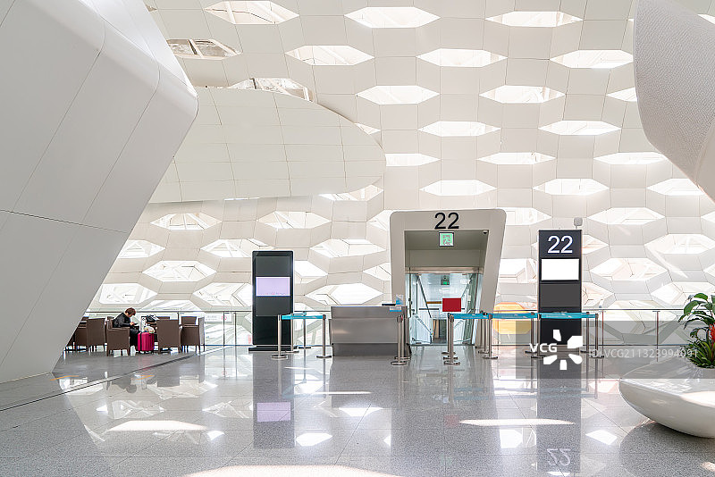 深圳机场候机楼内景图片素材