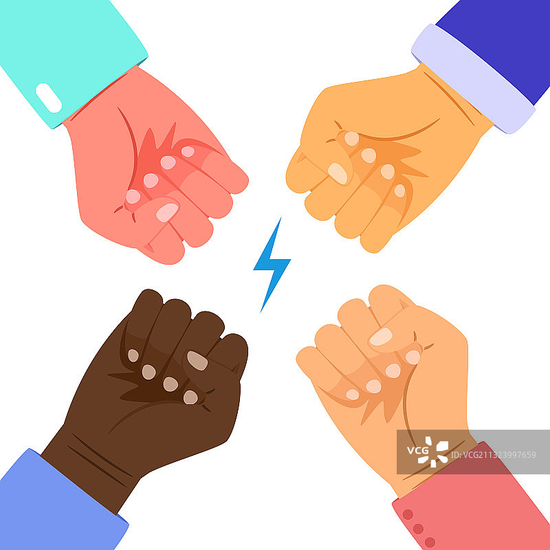 人民力量概念图片素材