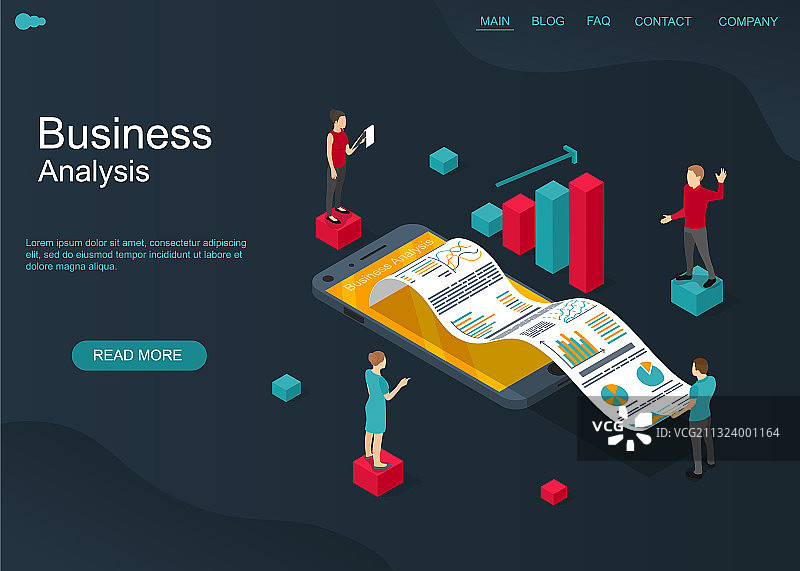 商业数据分析统计图片素材