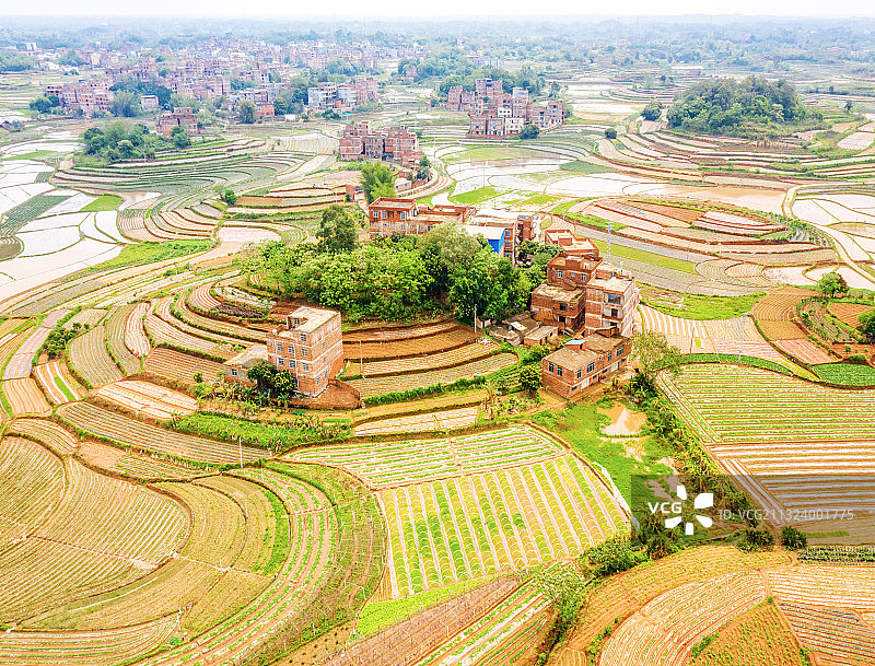 《广西七彩田园》图片素材
