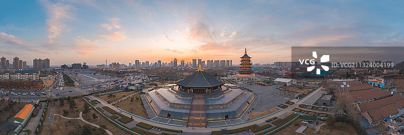 河南省隋唐洛阳城国家遗址公园天堂明堂景区图片素材