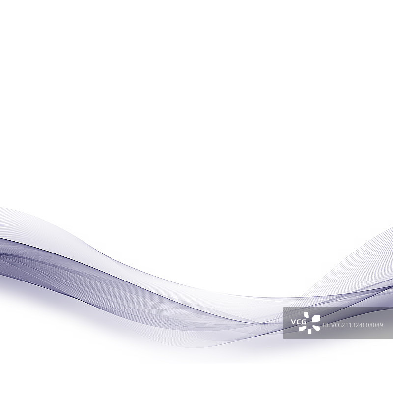 抽象背景：彩色流动波浪线图片素材