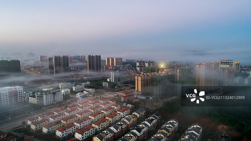 扶绥县城市风光图片素材