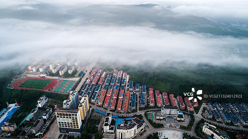 扶绥县城市风光图片素材