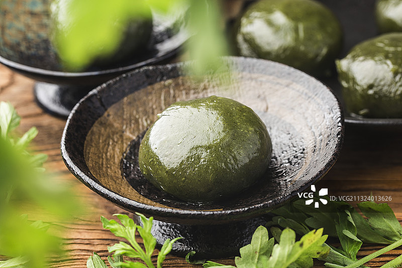 清明节青团图片素材