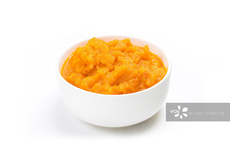 儿童辅食-胡萝卜泥图片素材