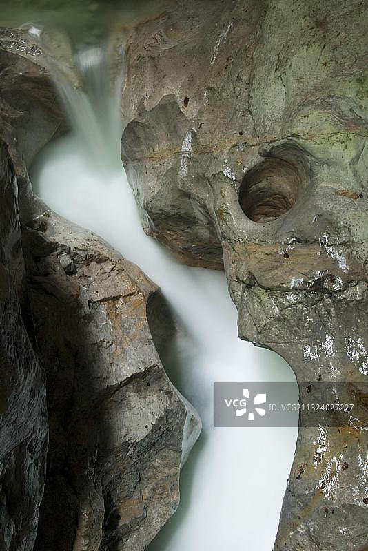 奥地利萨尔茨堡塞森贝格峡谷图片素材