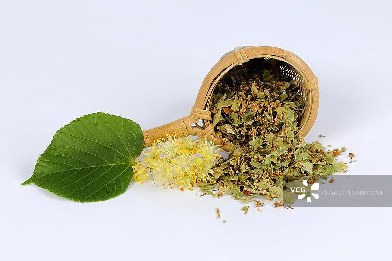 椴花茶图片素材