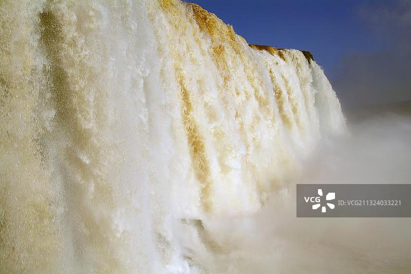 巴西伊瓜苏国家公园伊瓜苏瀑布，南美洲图片素材