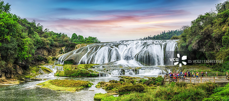 贵州黄果树瀑布群图片素材