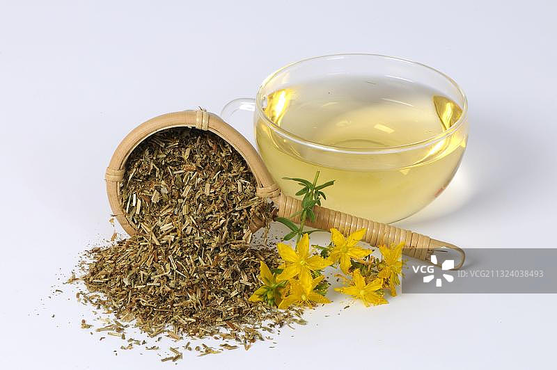 贯叶连翘图片素材