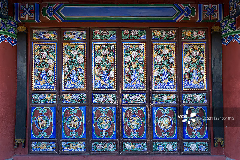 云南大理白族特色建筑图片素材