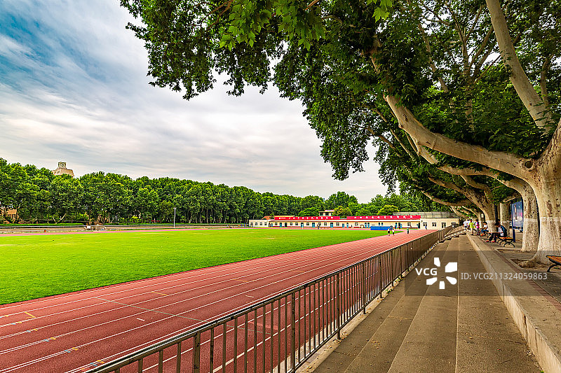 西安交通大学体育场图片素材