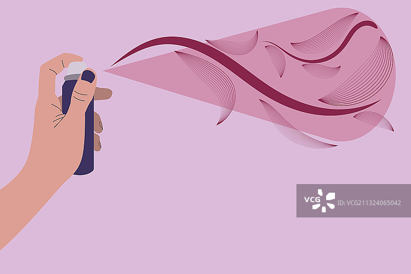 手持喷雾罐图片素材