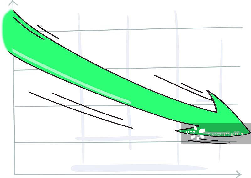 下跌元素图片素材