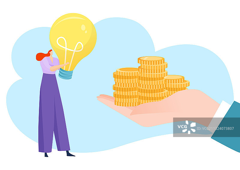 商务人士的金融理念图片素材