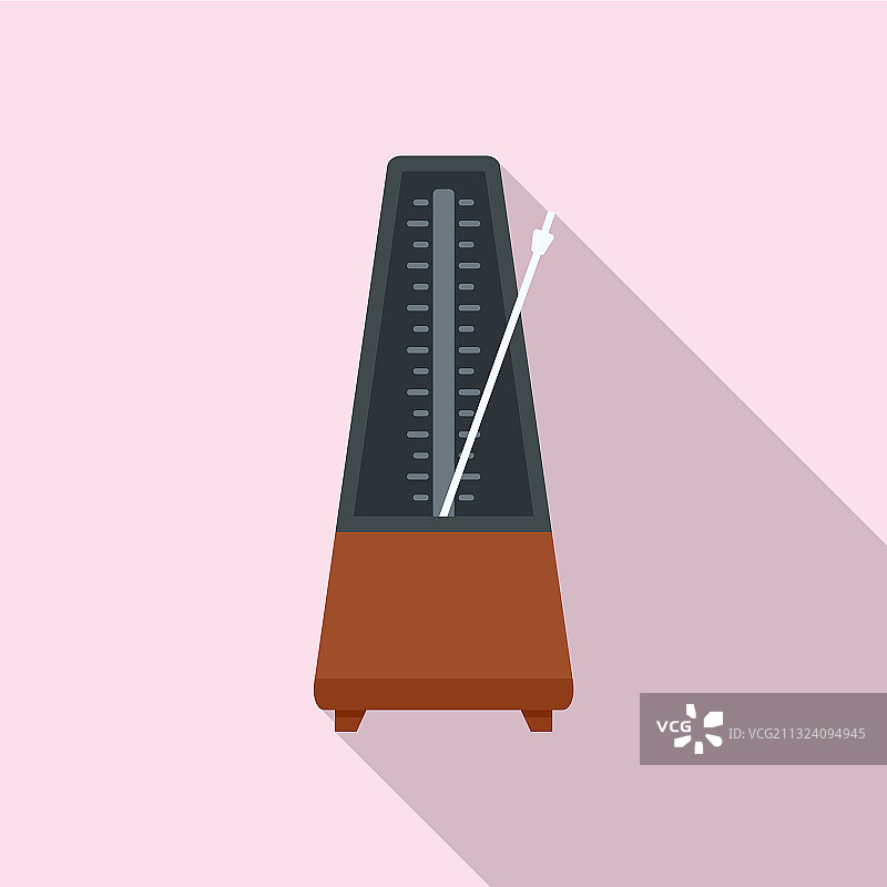 扁平风格节拍器图标图片素材