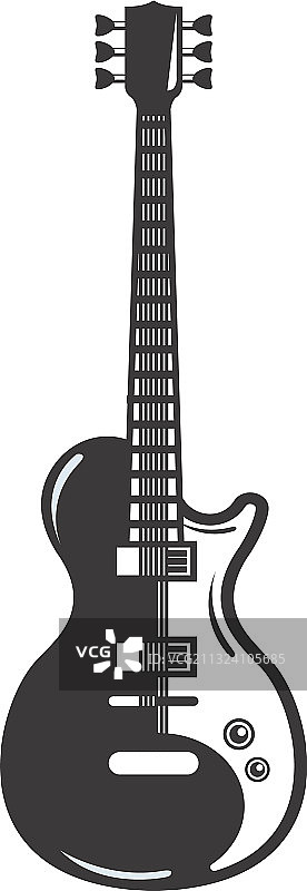 乐器电吉他图标图片素材