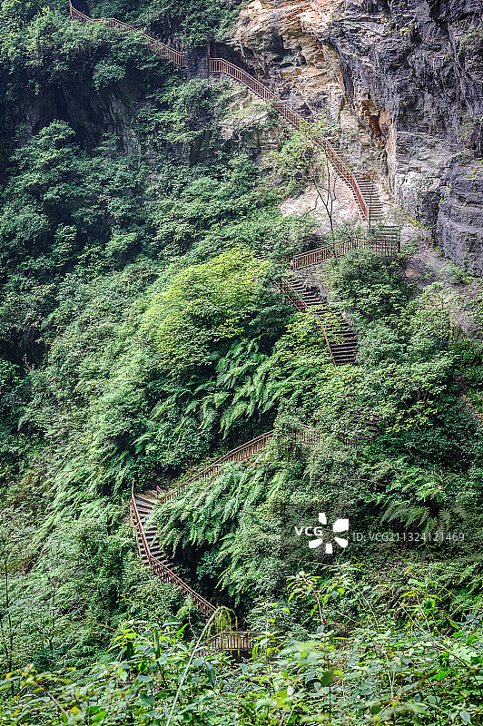 《武隆天坑地缝国家地质公园》图片素材