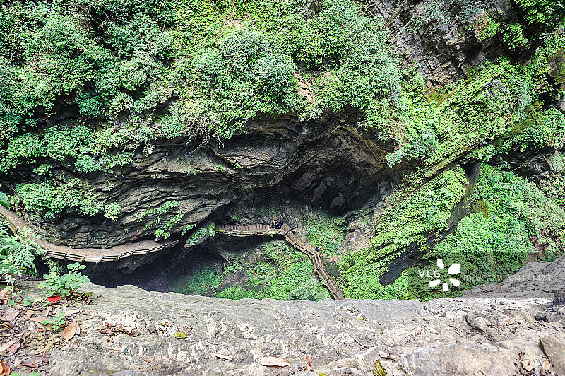 《武隆天坑地缝国家地质公园》图片素材
