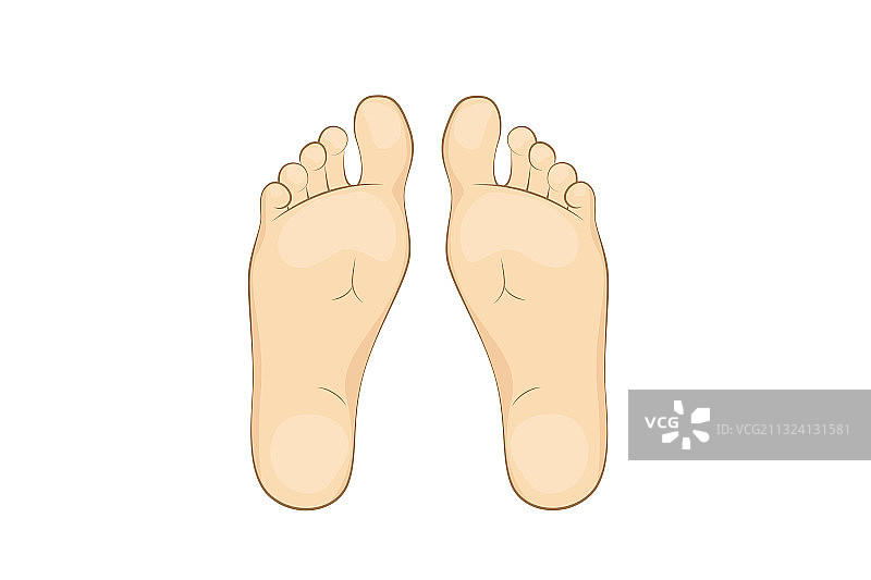 男人的脚底图片素材