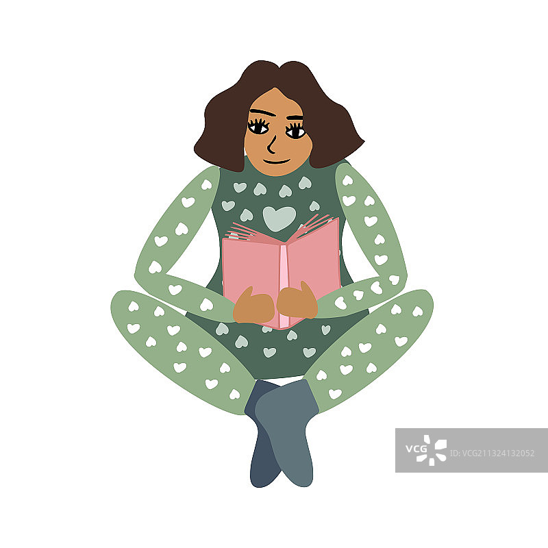 彩色女孩图片素材