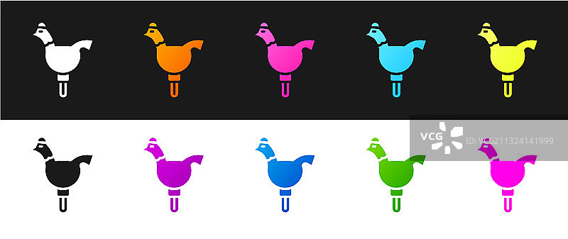 棒棒糖公鸡糖果图标图片素材