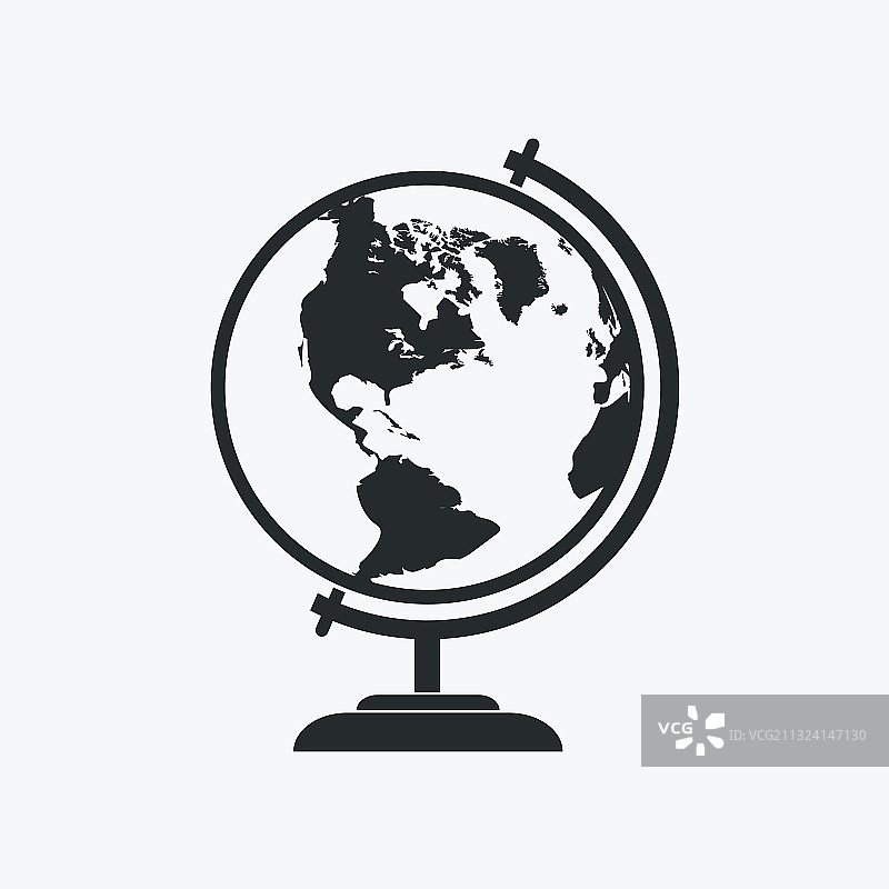 地球学校教育地理图标图片素材